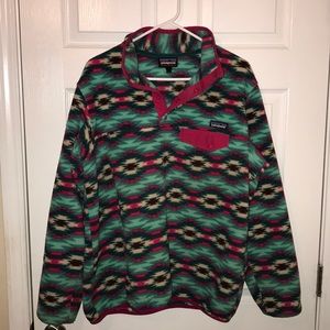 Patagonia synchilla snap t pullover